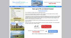 Desktop Screenshot of irelandcruises.com